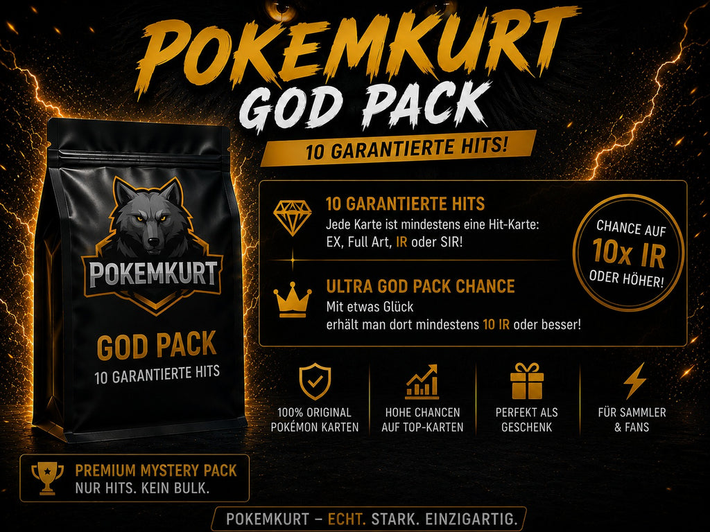 POKEMKURT GOD PACK – 10 Garantierte Hits