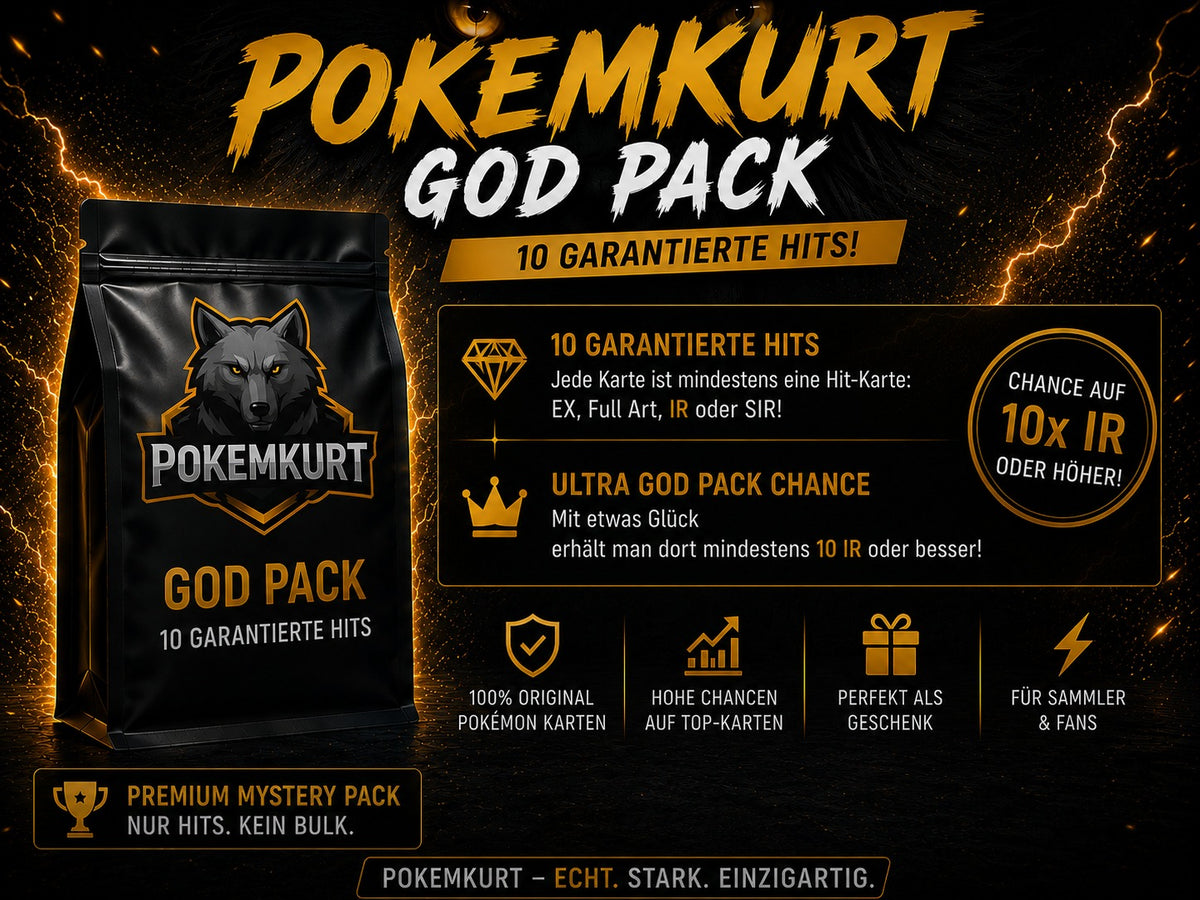 POKEMKURT GOD PACK – 10 Garantierte Hits